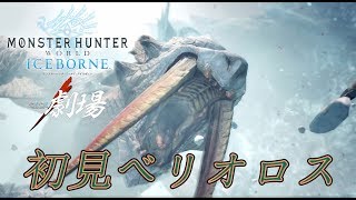 【#3】『久方ぶりのベリオロス相変わらず顔が怖い…』ぐだぐだな2人組の初見ベリオロス【MHW:IB】