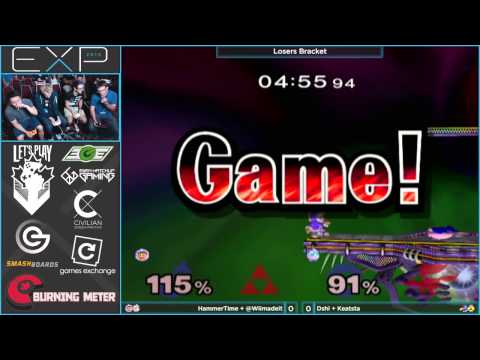 EXP 2015 - Hammertime & Coffeeblack vs Dshi & Keatsta - Doubles Losers Bracket