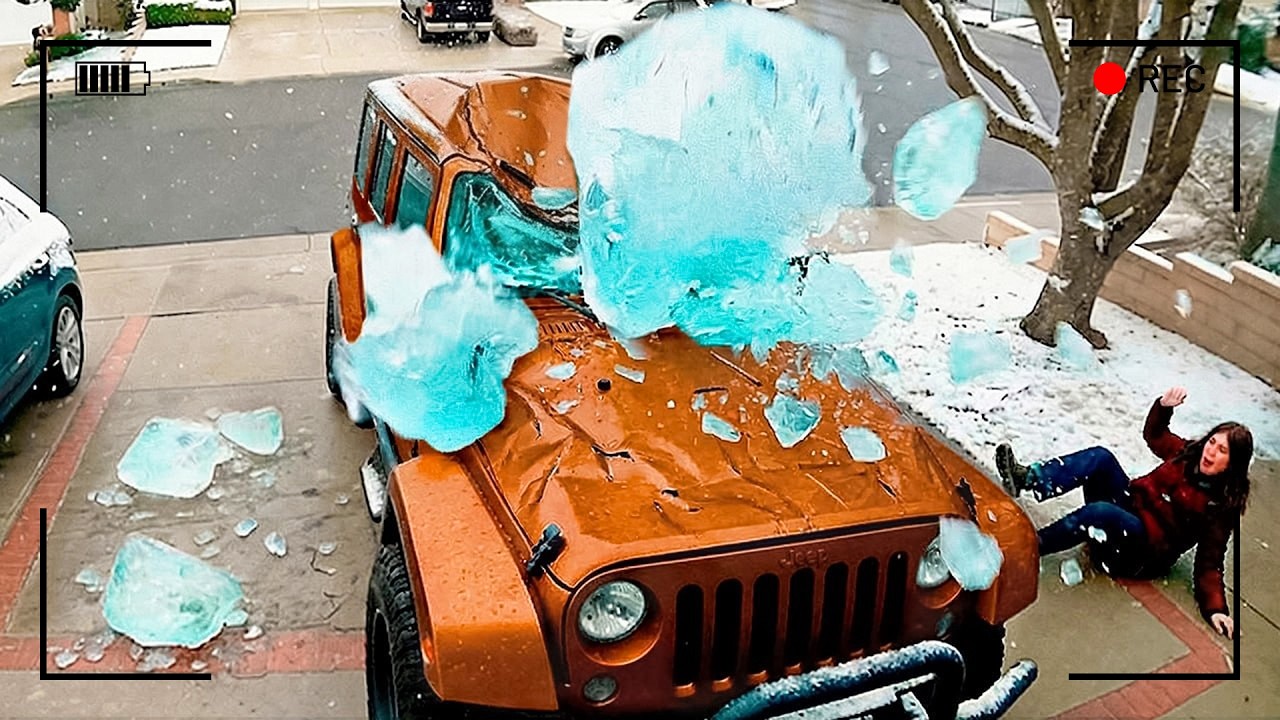 لن تصدّق هذه الحوادث الغريبة التي وقعت بسبب الثلوج!