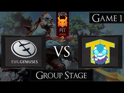 Dota 2 EG vs Team Tinker | Dota PIT Season 2