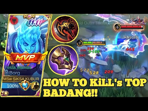KiLL's TOP BADANG VERY EASY‼️| BEST BUILD X-BORG 2023 | BUILD X-BORG TERSAKIT 2023