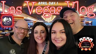 Vegas Day 1 - Royal Bar Crawl Downtown and El Cortez with Hangovers & Handpays - April 2023