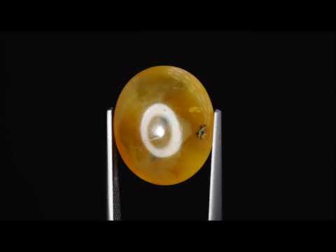 Натуральный оранжевый Опал овал 16.2x15.0мм 8.02ct видео