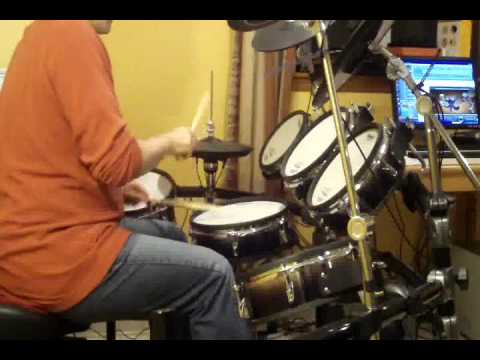 Lou LaMedica plays the "Purdie Shuffle" using Funkmasters EZX "Jabo" kit