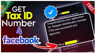 How to Get a Tax ID Number for Facebook - Get Tax ID Number
