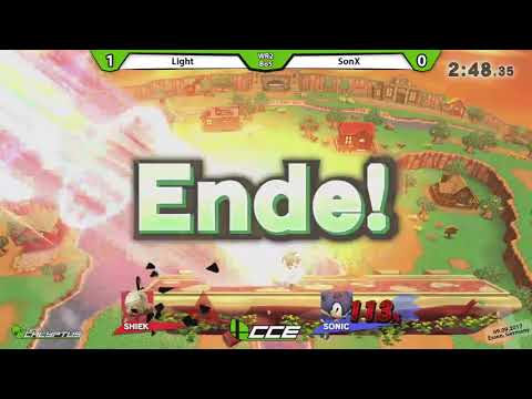CCE Invitational - Light (Sheik) vs SonX (Sonic) - Smash 4