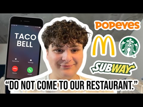 I Prank Called 6 Fast Food Restaurants at 1AM and Mayhem Followed