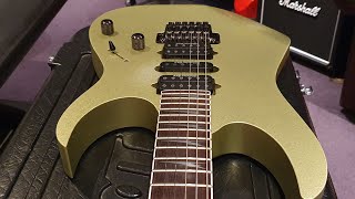Video thumbnail for Ibanez RG2570E Vital Gold Prestige Japanese RG Series Guitar - Up Close Video Review by Essex Recording Studios