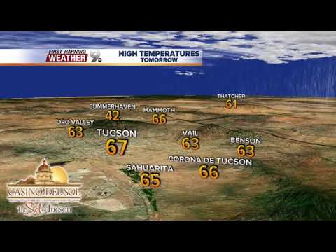 Chief Meteorologist Erin Christiansen's KGUN 9 Forecast Thursday, February 15, 2018