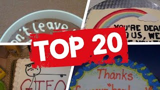 Funny Farewell Cakes For Your Coworker Who Quits Next ✌