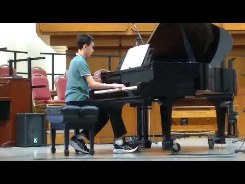 James's piano recital, 5 May 2024