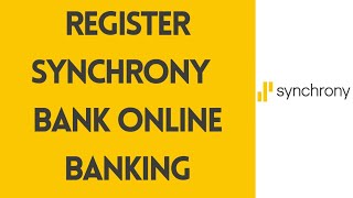 Register Synchrony Bank Online Banking
