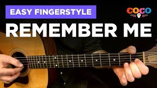 🎸 Remember Me • Easy fingerstyle cover w/ tabs (&quot;Coco&quot; duet / reunion)