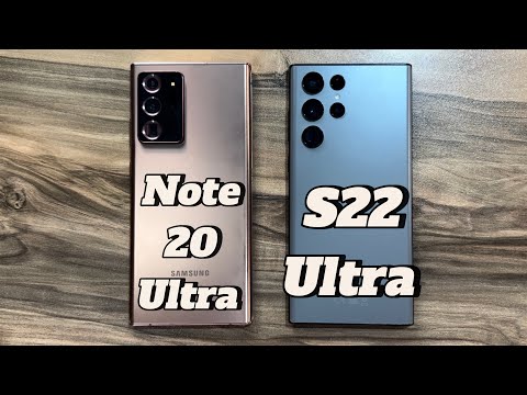 Samsung Galaxy Note 20 Ultra vs Samsung Galaxy S22 Ultra in 2024