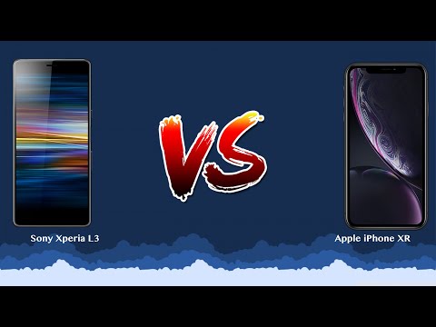 Sony Xperia L3 vs Apple iPhone XR   - Phone battle!