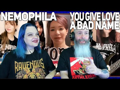 Nemophila - You Give Love A Bad Name Reaction