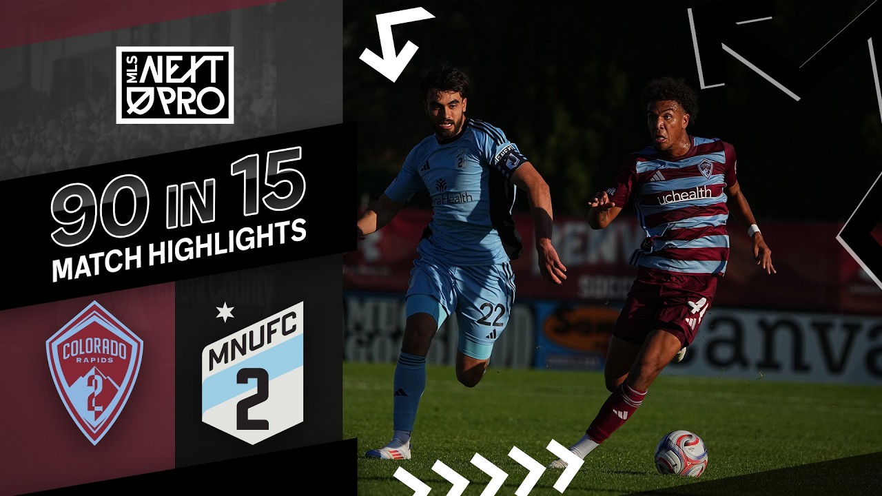 Colorado Rapids 2 vs Minnesota United  2 Highlights