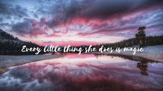 Every little thing she does is magic - Sleeping at last (lyrics)