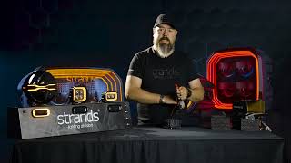 LED poziční světlo 116,5mm Strands FOR9T, 10-40V, 58LED, ECE R10, R148- bílé