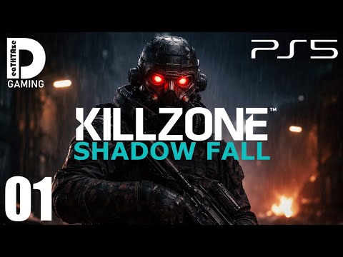 Killzone Shadow Fall Complete Walkthrough Gameplay - Part 01 / Playstation 5 / 1080p60