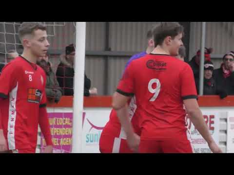 Wisbech Town FC v AFC Mansfield - 13/01/24 - UCL - *Wisbech goals only*