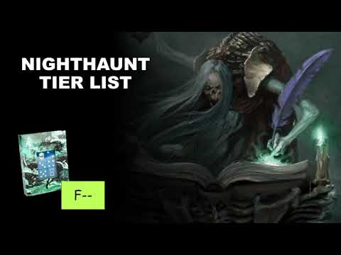 Ultimate Nighthaunt Tier List 👻 - Every Nighthaunt Purchase! AoS 3.0