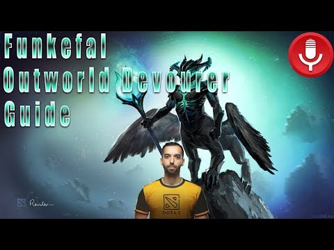 Funkefal Outworld Devourer Full Gameplay Guide With Voice+Cam. Delete Your Enemies Midlaner!