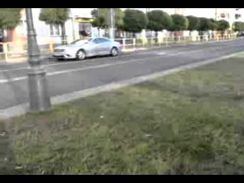 Mercedes CL55 AMG, On The Road