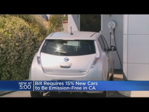 California May Push For 15 Percent Of New Cars To Be Emission Free In 10 Years