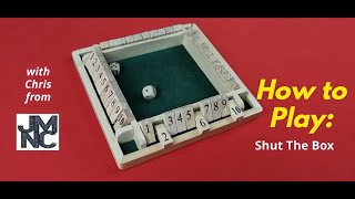 How To Play - SHUT THE BOX