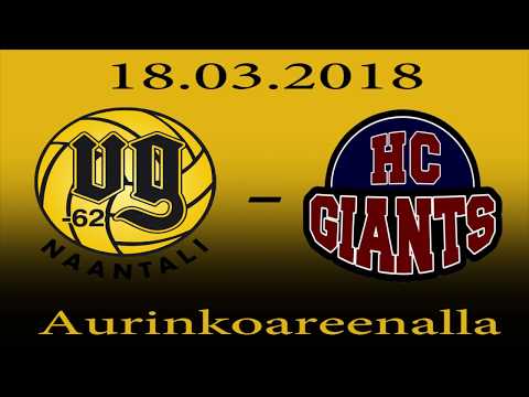 Maalikooste VG-62 - HC Giants 18.3.2018