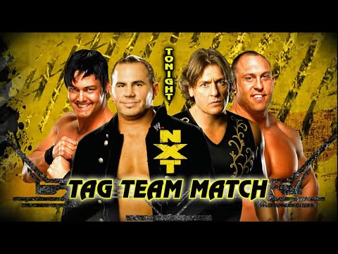 Justin Gabriel (PJ Black) & Matt Hardy vs Skip Sheffield (Ryback) & William Regal
