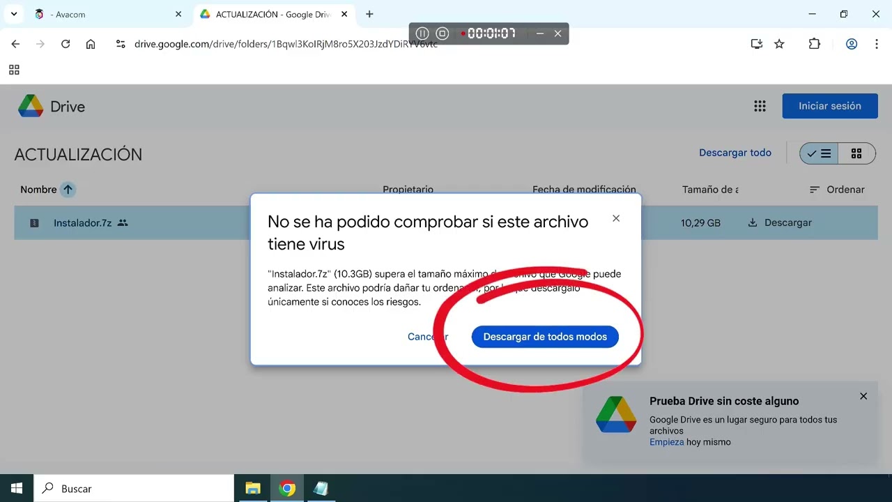 Actualización plataforma 2025