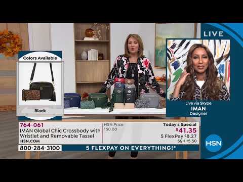 HSN | IMAN Global Chic Fashions 08.08.2021 - 01 PM