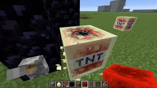 TNT入りサルファーキューブを用いて花火を作ってみた動画