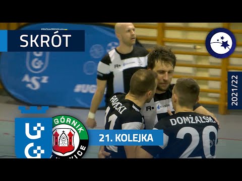 AZS UG Futsal - Górnik Polkowice 3:5 | SKRÓT | 21. kolejka (2021/22)