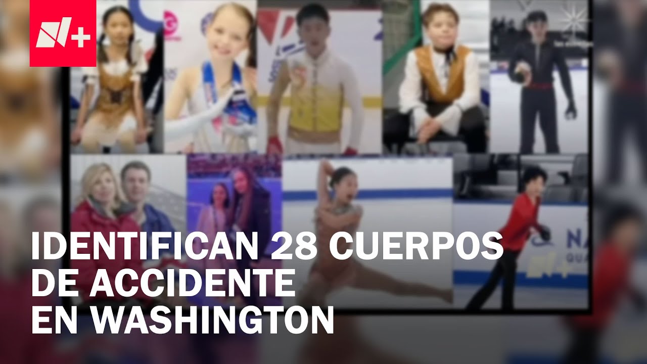 Identifican a 28 Cuerpos de Accidente Aéreo en Washington D.C.
