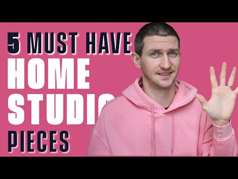 5 Must Have Things For Your Home Studio