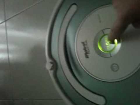 Roomba 530 in action (flipped video, sorry!)