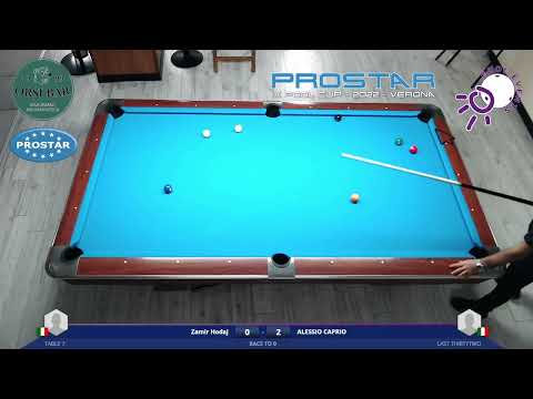 Prostar CUP IX Zamir Hodaj vs Alessio Caprio
