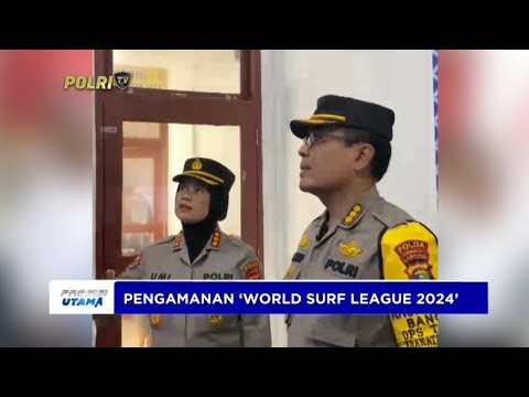 POLDA LAMPUNG SIAPKAN PUSAT KOMANDO PENGAMANAN WORLD SURF LEAGUE 2024