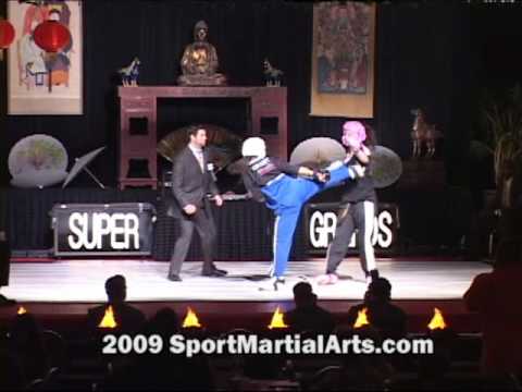 Ali Viola v Ashley Grant - Girls LW Continuous sparring (N-100) - 2009 NBL Supergrands