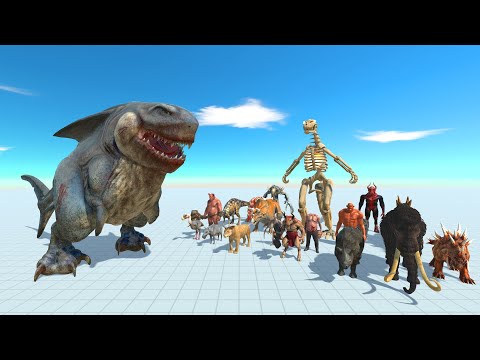 Megalodon Rex Challenge: Megalodon Rex Death Run - Animal Revolt Battle Simulator