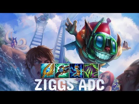 TRYING KOREAN BUILD FOR ZIGGS!! Teddy Teddy plays Ziggs ADC vs Kai'Sa | Season 14