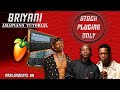How To Make AMAPIANO BRIYANI Using Stock Plugins In FL Studio Mellow Sleazy Xduppy