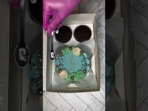 Elegant Congrats Cake#ytstudio#youtube  #870subs#shorts #ipl  #nosheenartsandcookingideas