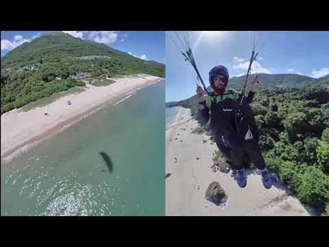 Paragliding in Hong Kong Lantau Island 2020-08-08