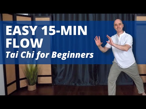 Easy 15-Minute Tai Chi Flow | Tai Chi for Beginners | Begin with Breath Tai Chi