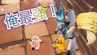 【フォートナイト】台風直撃最強トリオアローラ！