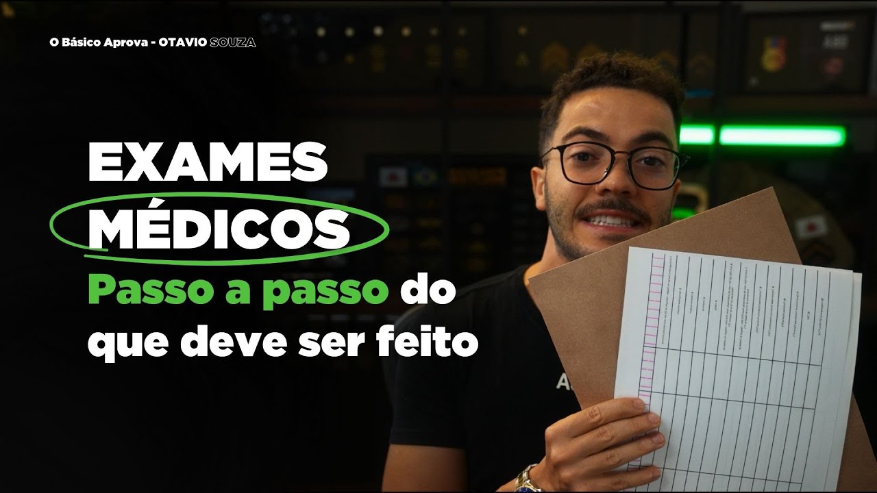 Exames Médicos PMMG: passo a passo | Método OBA